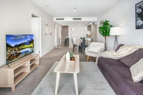 Slick Valley Pad with Balcony and Rooftop Pool